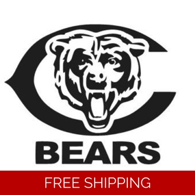 NFL Football Chicago Bears Die Cut Vinyl Decal sticker NFL Football Chicago Bears Die Cut Vinyl Decal sticker
